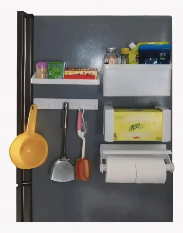Organizador de Nevera Magnético 5 en 1: Orden Inteligente y moderno para tu Cocina - Image 2