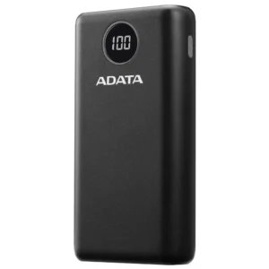 Power Bank ADATA 10.000mAh con Carga Rápida PD y QC 3.0 | Batería Portátil con Pantalla Digital para Celular y Tablet