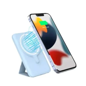 Power Bank Magnética Inalámbrica 10.000mAh | Batería Portátil tipo MagSafe con Soporte Integrado y Carga Rápida 22.5W